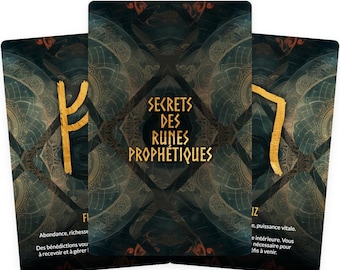 LAST COPIES - the Runic Odyssey Oracle - Dark Edition - Etsy