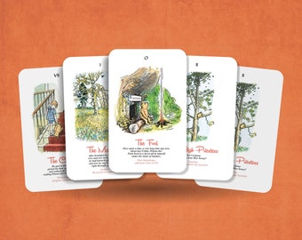 Das Tarot von Pooh – Major Arcana – Tarot Deck – Wahrsage-Werkzeug Inspiriert durch die Weisheit, die Launen und die herzlichen Lektionen des Hundert-Morgen-Waldes