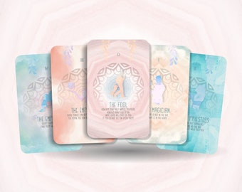 Boeddha Tarot – Grote Arcana – Engels – Spiritueel tarotdeck voor waarzeggerij, verlichting en innerlijke vrede, geïnspireerd door de leringen van Boeddha