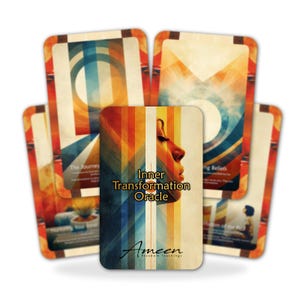 Innere Transformation - 22 Orakelkarten - Entwickeln und Wiedergeburt - Spiritual Renewal Deck