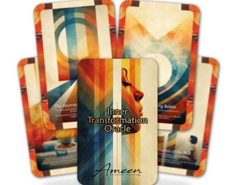 Inner Transformation - 22 Oracle Cards - Evolve and Rebirth - Spiritual Renewal Deck