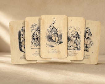 Tarot in Wonderland – Major Arcana – Enchanting Divination Cards for Inner Wisdom, Creativity and Wonderland Magic