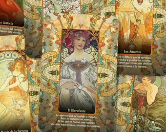 Arte Nuevo Tarot - Arcanos Mayores - Español - Inglés