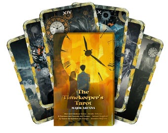 The Timekeeper&#39;s Tarot - 22 Major Arcana - English | German | French | Italian