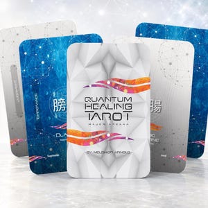 Quantum Healing Tarot – Major Arcana – English – Spiritual Divination Deck for Healing, Meditation and Quantum Energy Insights