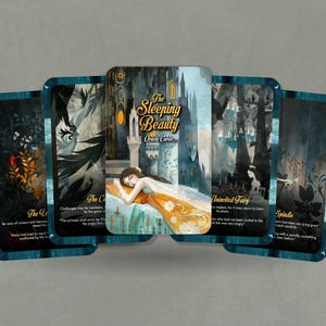 La Bella Durmiente - 24 cartas del Oráculo - Un viaje de crecimiento y resiliencia - Herramientas de adivinación - Cartas del Oráculo