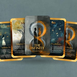 Le carte dell'Oracolo dell'Infinito - Simbolo Sacro - 22 carte di divinazione - Collezione Simboli Sacri - Carte Oracolo