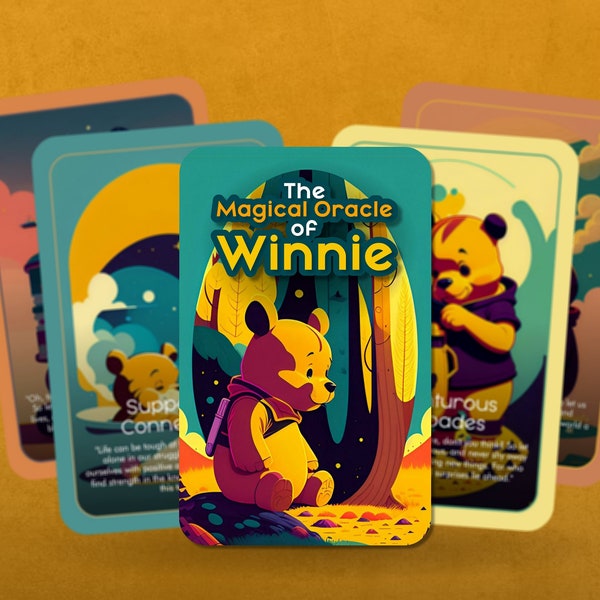 Das magische Orakel von Winnie - Orakelkarten - Das Orakel von Pooh - Wahrsagungswerkzeug