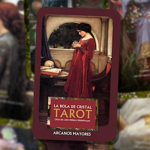 Tarot La Bola de Cristal – Arcanos Mayores – John William Waterhouse – Español – Engels