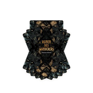 Runen des Wanderers: Pfade der Einsicht - 25-Karten-Deck - Spirituelle Reise - Persönliche Entwicklung - Selbstreflexion