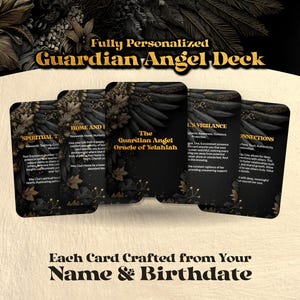 Discover Your Guardian Angel – 22 Personalized Angel Cards by Name & Birthdate