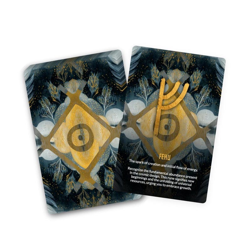 Universal Asian Rune Cosmic Order Rune Oracle - Cosmic Forces - Spiritual Insight - Rune ...