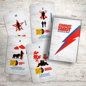Stardust Tarot – The Oracle of Bowie – Major Arcana – Unique Divination Deck Channeling Bowie’s Spirit for Inner Guidance