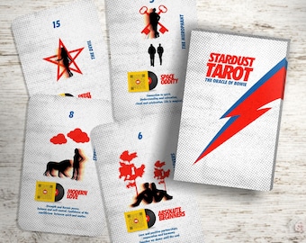 Stardust Tarot – The Oracle of Bowie – Major Arcana – Unique Divination Deck Channeling Bowie’s Spirit for Inner Guidance