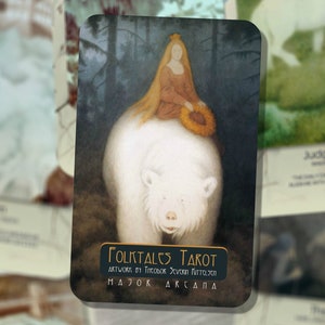 Folktales Tarot – Major Arcana – Norwegian Art – Mythic Tarot Deck for Divination, Nordic Symbolism & Cultural Storytelling