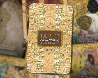 Tarot del Simbolismo - Arcanos Mayores - Obra de Gustav Klimt - Español - Inglés