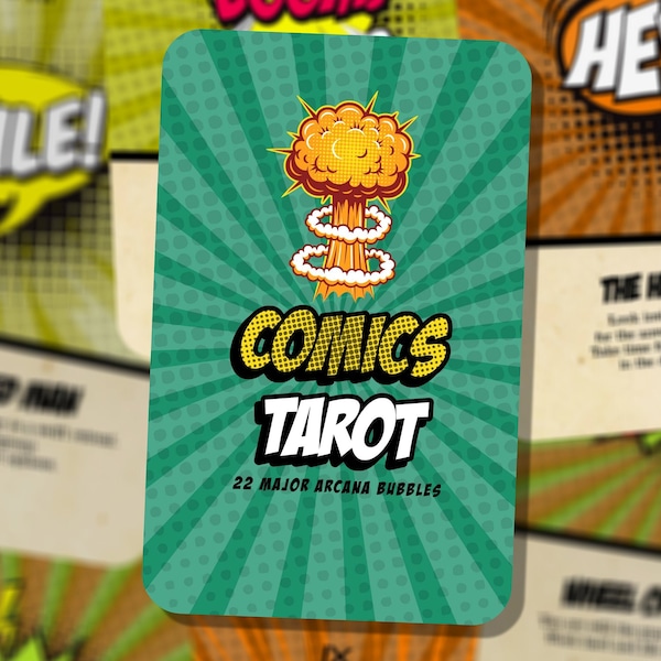 Comics Tarot - Comic Bubbles Tarot