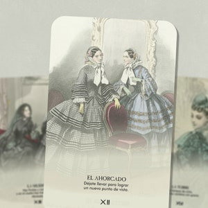 Tarot del Siglo XVIII - Arcanos Mayores - Español - Inglés