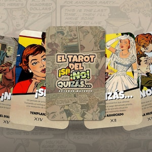 El Tarot del Sí, No o Quizás – Arcanos Mayores – Español – Inglés – Tarot sencillo y efectivo para decisiones rápidas y guía espiritual