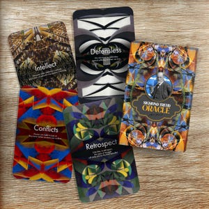 Sigmund Freud Orakel - Psychoanalytik Orakel - Englisch - Aufschlussreiches Orakel Deck für Selbstfindung, innere Reflexion & psychisches Wachstum Bild 1