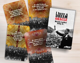I Have a DREAM Oracle – 22 Oracle Cards by Martin Luther King Jr. – Inspirational Oracle Deck for Divination, Hope & Empowered Reflection