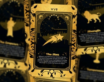 Tarot Evolutivo Grande | 22 Arcanos Mayores | 17 X 9 Cm | Diseño Original Con Mirada Femenina | Para Autoconocimiento Y Crecimiento Personal