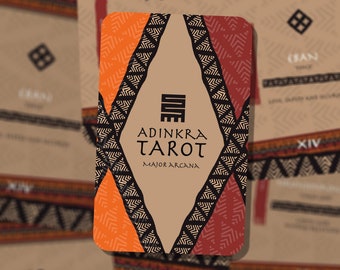 Adinkra Tarot - African Tarot - Major Arcana - English