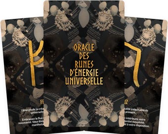 LAST COPIES - the Runic Odyssey Oracle - Dark Edition - Etsy