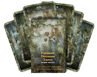 Painted Dreams Tarot - 22 Major Arcana - English | German | French | Italian