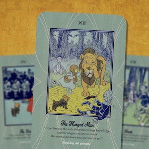 The Wonderful Tarot of OZ – Major Arcana – English – Magical Tarot Deck for Divination Inspired by the Classic Tale of Oz and Adventure