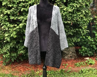 Cardigan sweater Etsy Patrn stricken purl wolljacke topmodatrend satcs rnn mohair