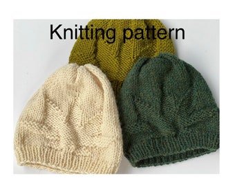 vintage pot leaf beanie