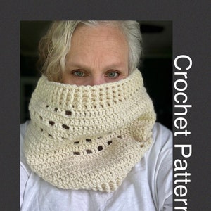 Snood CROCHET PATTERN/Crochet Cowl Pattern/Beginner Friendly Crochet pattern