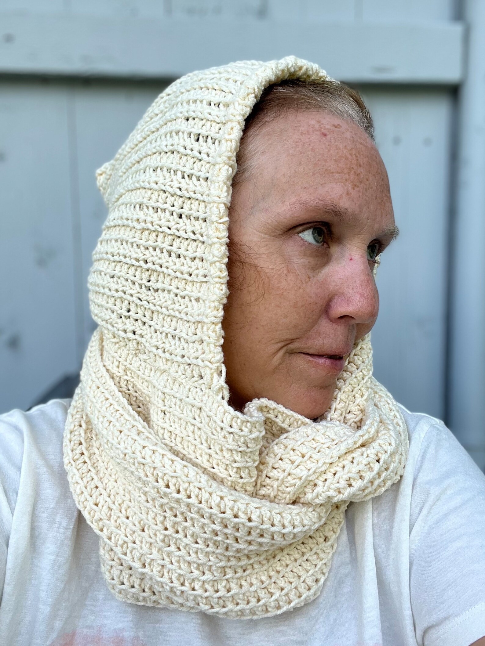 Hooded Infinity Scarf Crochet Pattern/crochet Pattern/hood Etsy