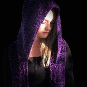 Crochet Hooded Scarf Pattern: Easy Beginner Project (PDF Pattern)