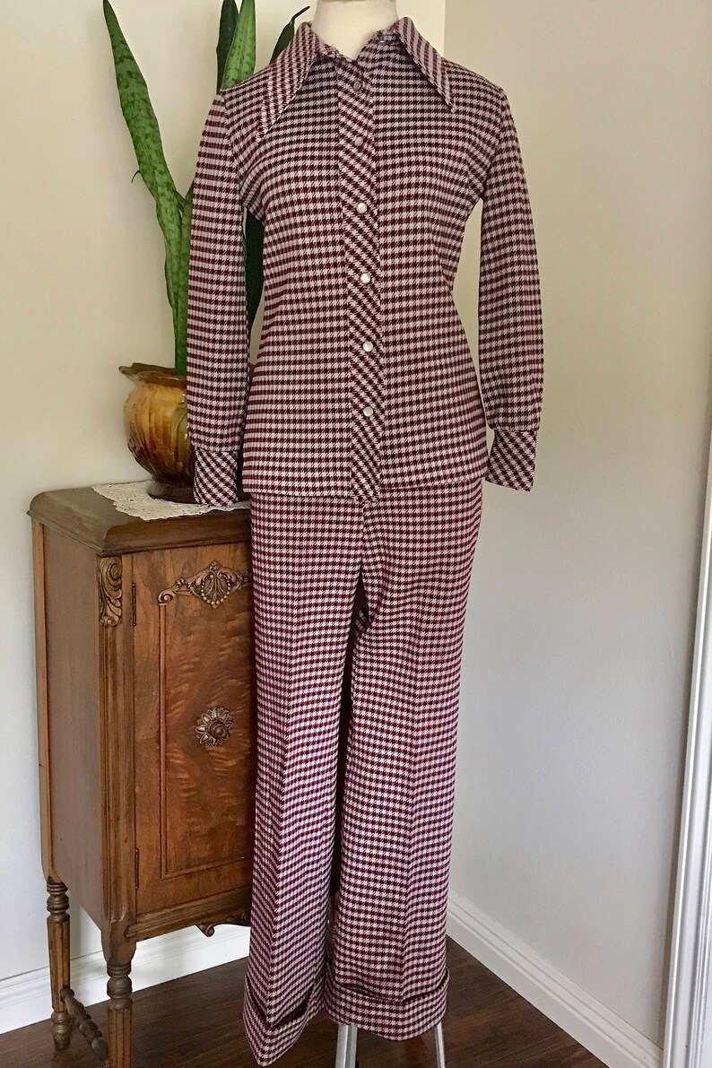 retro pantsuit