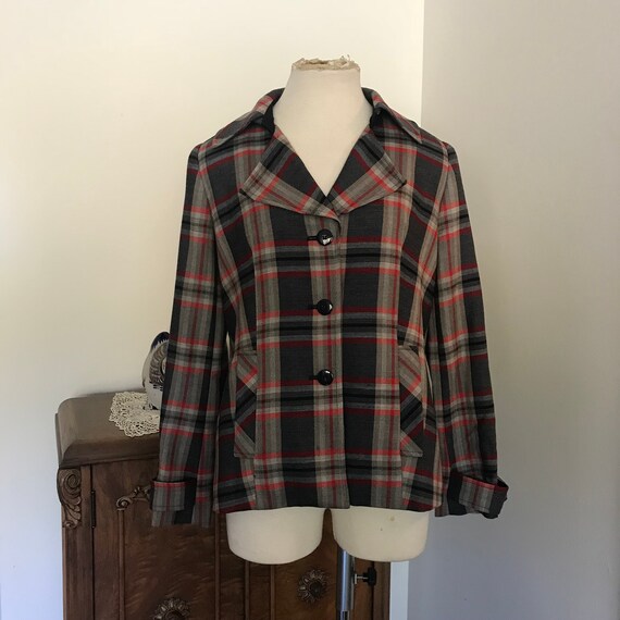 Pendletion Plaid Jacket, Coat , Ladies Clothing, C