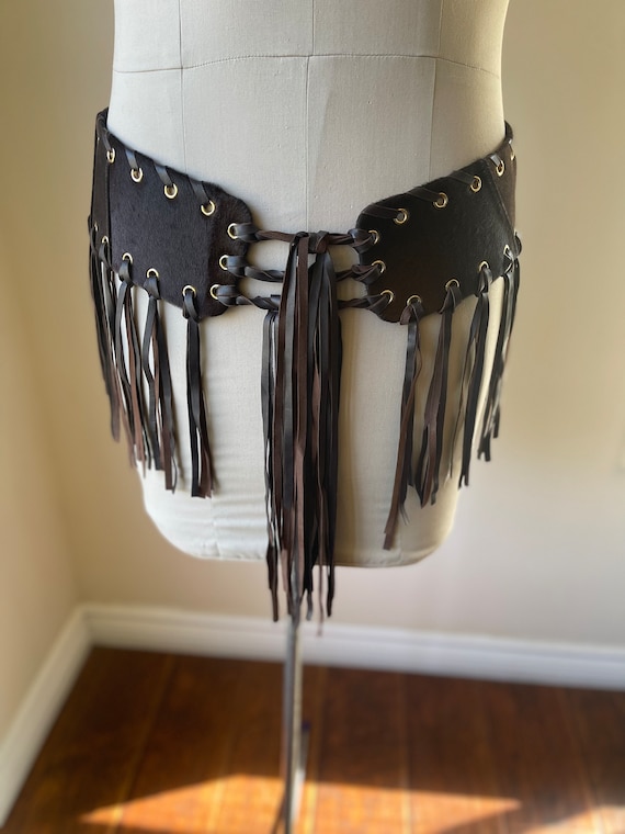 St. John brown skinny leather belt stjohnknits-_a31a030-re23bk00-  main image 3