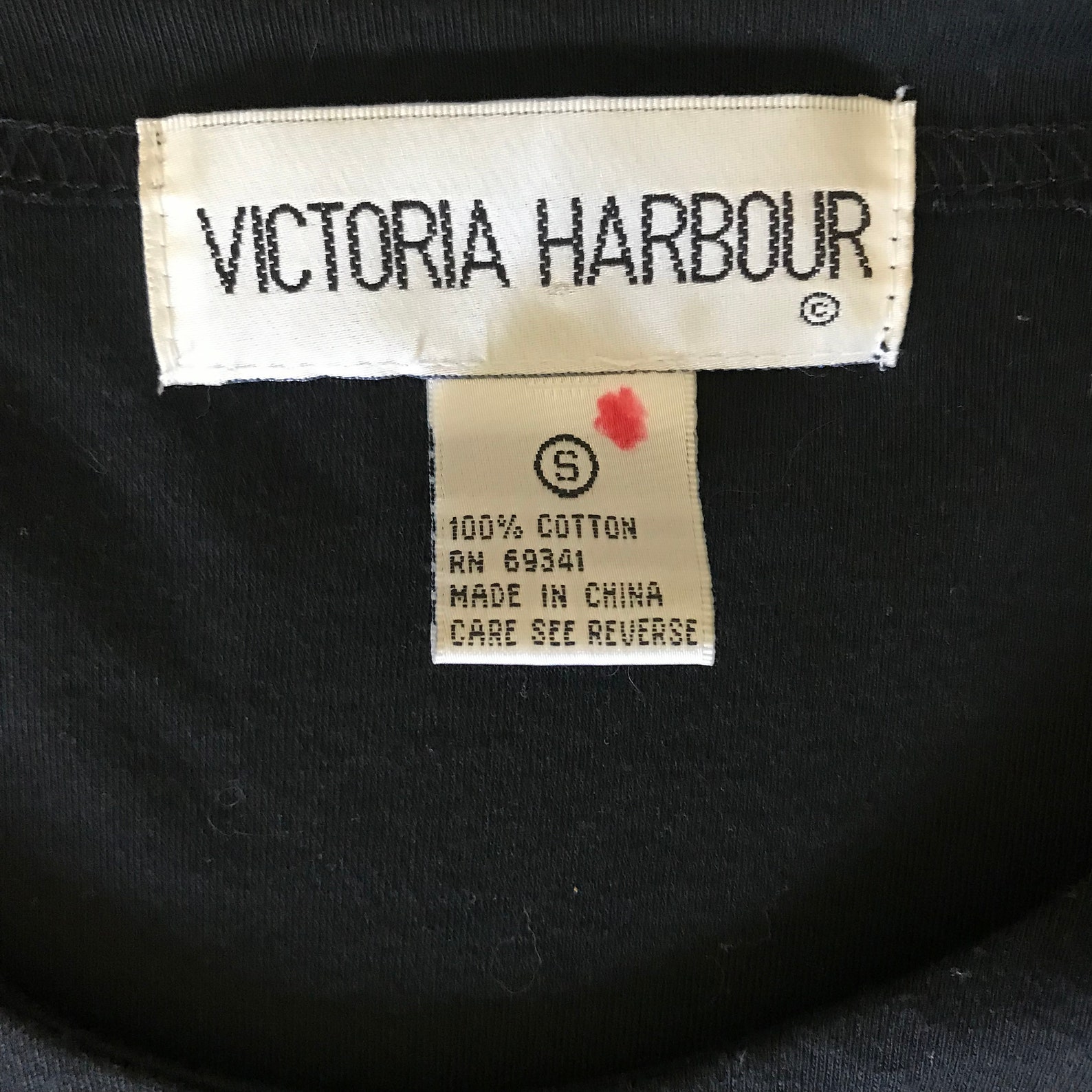 1980 Victoria Harbour Under the Sea Black Pullover Tee Sequin - Etsy