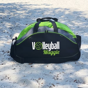 Personalized Volleyball Bag, Kids Personalized Bag, Volleyball Sports Bag, Custom Volleyball Bag, Practice Bag, Coach Gift, School Practice