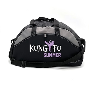 Personalized Kung Fu Bag,  Girl Martial Arts, Tae Kwon Do Bag, Sensai bag, Kick Boxing, Kung Fu Travel Bag, Kung Fu Girl, Kung Fu Gift