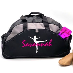 Birthday Dance gift, Dance Gift, Custom Dance bag, Personalized Dance, Ballet Bag, Cheer Bag, Kids Christmas Gift, Dance Duffel, Dance Coach