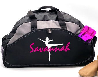 Birthday Dance gift, Dance Gift, Custom Dance bag, Personalized Dance, Ballet Bag, Cheer Bag, Kids Christmas Gift, Dance Duffel, Dance Coach