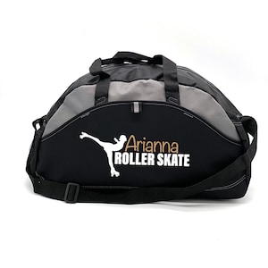Sac de patin à roulettes personnalisé, sac de patinage personnalisé, cadeau de patinage artistique, sac de patinage à roulettes, fille patineuse, sac de sport patineur, équipement de patin, patin Queen