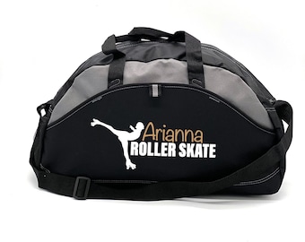 Custom Roller Skate Bag, Custom Skating Bag, Figure Skating Gift, Roller Skating Bag, Skater Girl, Skater Duffle, Skate Gear, Skate Queen