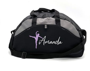 Girl Dance Bag, Tween Dance Bag, Custom Dance Bag, Teen Dance Bag, Customized Bag, Dance Duffel, Custom Bag, Ballet Bag, Ballerina Bag,