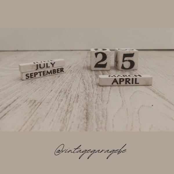 Vintage Desk Calendar - Etsy UK