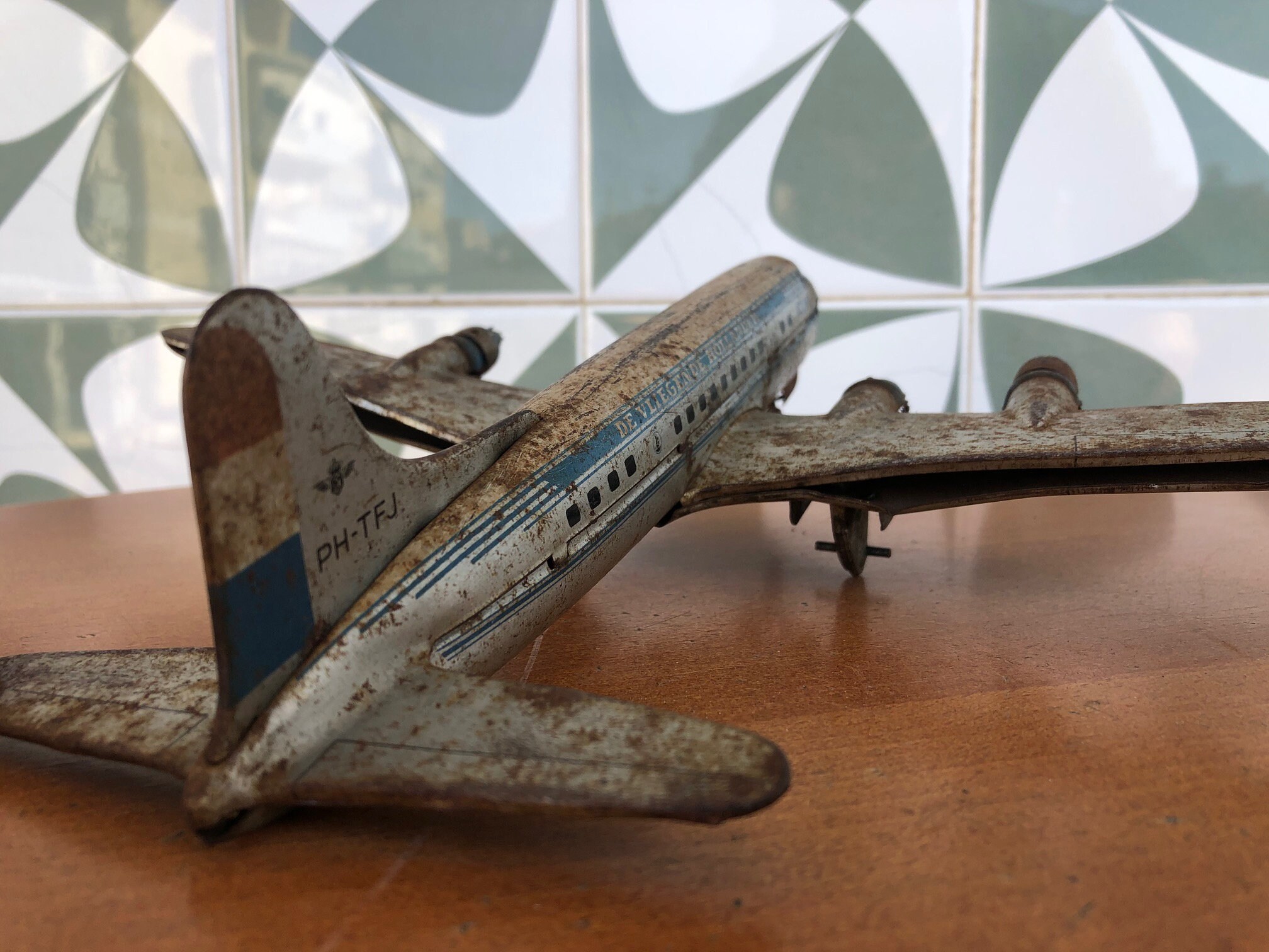 1950's KLM the Flying Dutchman Toy Metal Plane Etsy UK
