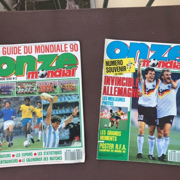 Italia'90 - Revistas Onze Mondial del Mundial Italia 1990