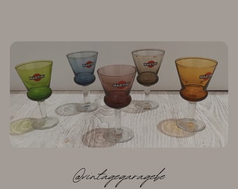 Set of Martini Glasses